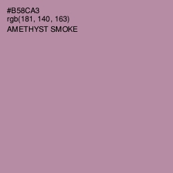 #B58CA3 - Amethyst Smoke Color Image